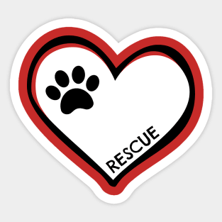 Rescue Sticker